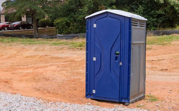 most short-term portable toilet rentals come equipped with toilet paper, hand sanitizer, and a full tank of disinfectant